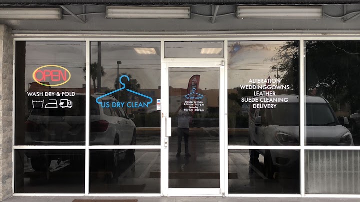 US Dry Cleaning storefront photo from Google