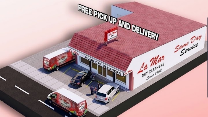 La Mar 1 Hour Dry Cleaners storefront photo from Google