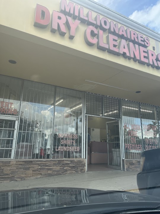 Millionaires Dry Cleaners storefront photo from Google