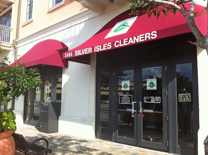 Silver Isles Cleaners @ Miramar Town Center storefront photo from Google