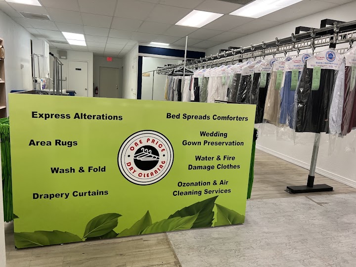 One Price Dry Cleaners Express Alterations storefront photo from Google