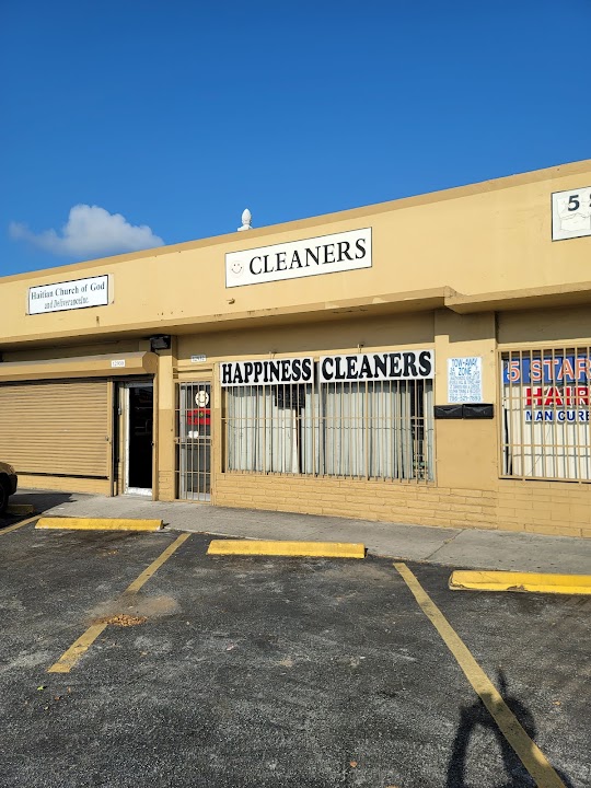 Happiness Dry Cleaners storefront photo from Google