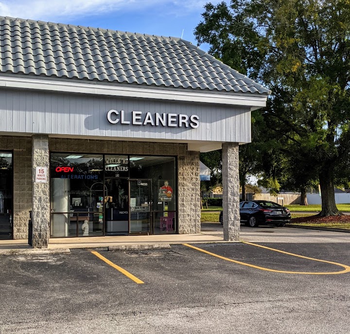 Wells Road Dry Cleaners storefront photo from Google