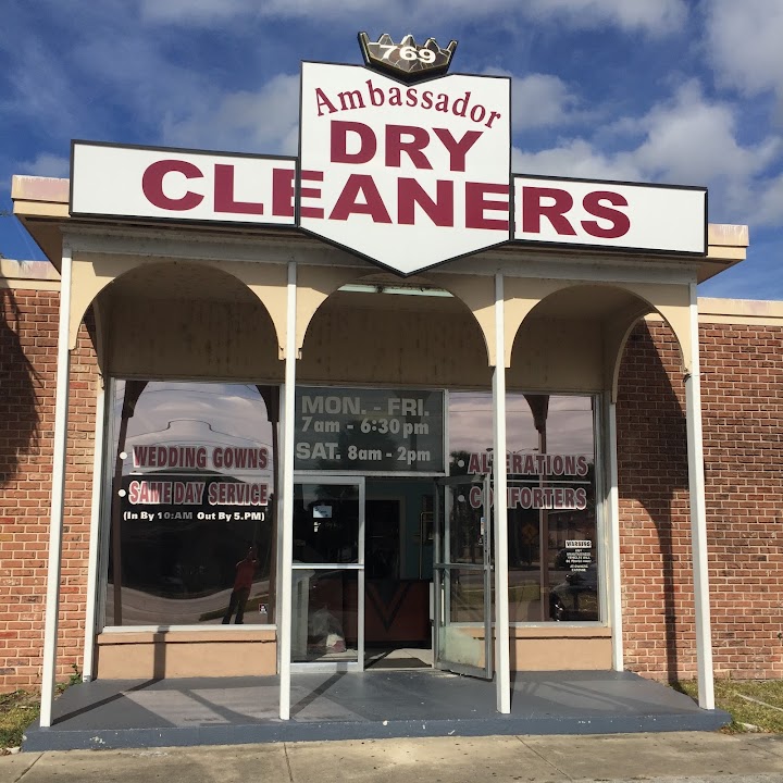 Ambassador Dry Cleaners storefront photo from Google