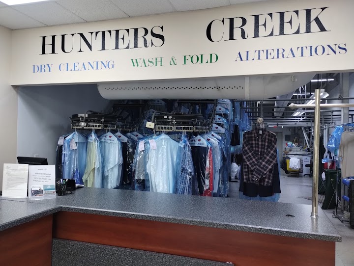 Hunters Creek Dry Cleaners, Wash and Fold and Alterations storefront photo from Google