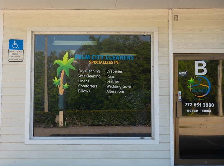 Palm City Cleaners storefront photo from Google