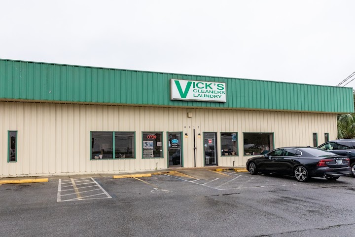 Vick's Cleaners storefront photo from Google