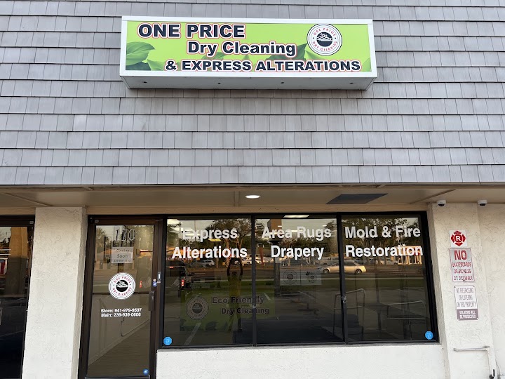 One Price Dry Cleaners Express Alterations storefront photo from Google