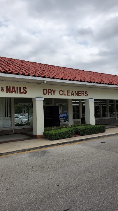 Adams Family Dry Cleaning storefront photo from Google