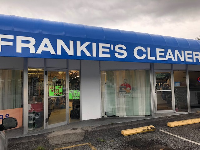 Frankie's Cleaners storefront photo from Google