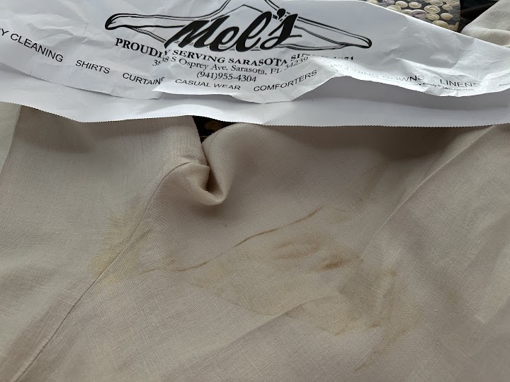Mel's Dry Cleaning storefront photo from Google