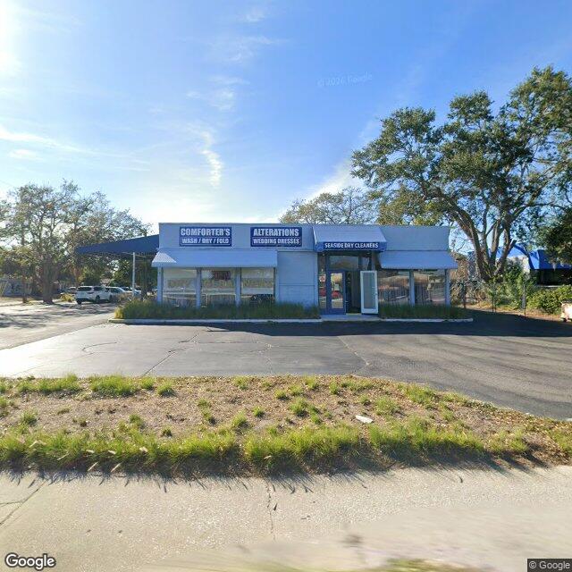 Seaside Drycleaners storefront photo from Google