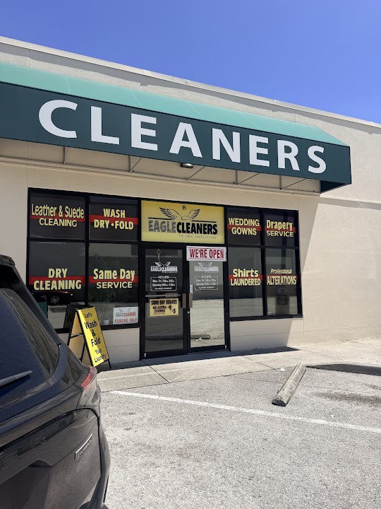 Eagle Cleaners storefront photo from Google