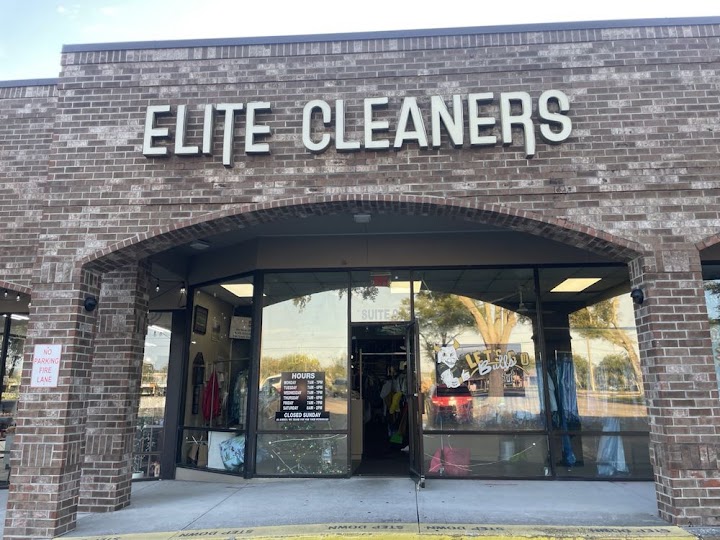 Elite Dry Cleaners storefront photo from Google