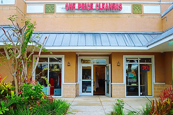 One Price Cleaners storefront photo from Google