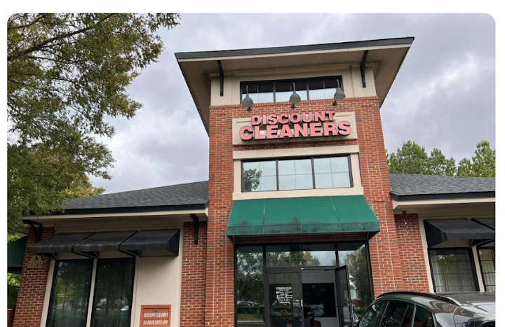 Discount Cleaners storefront photo from Google