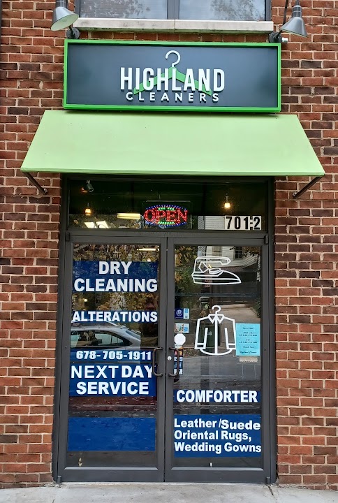 Highland Cleaners storefront photo from Google