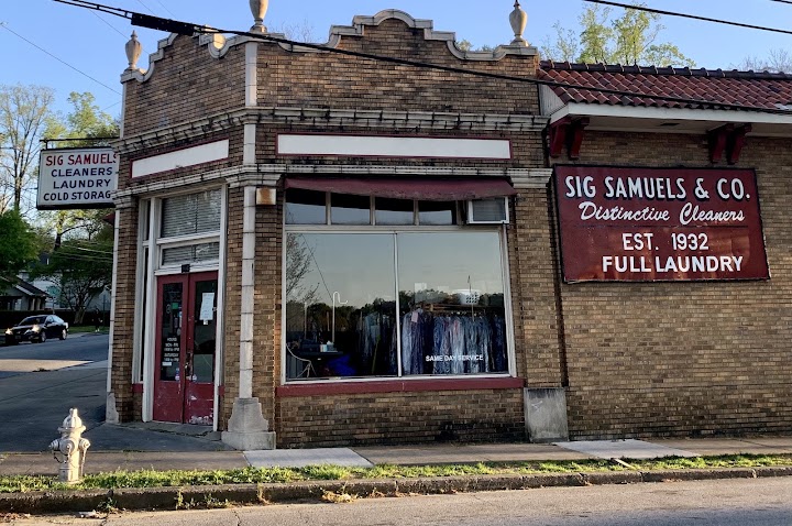 Sig Samuels Dry Cleaners storefront photo from Google