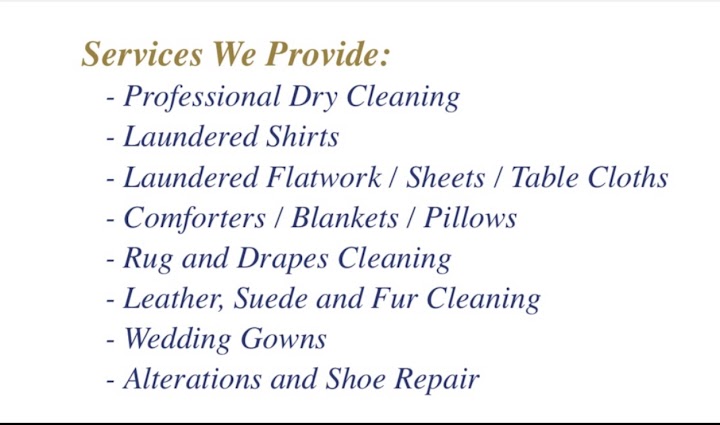 Joe May Cleaners storefront photo from Google
