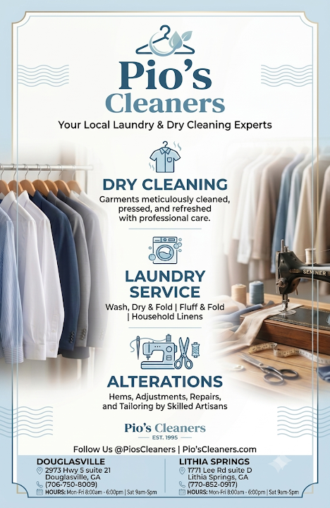Pio`s cleaners storefront photo from Google