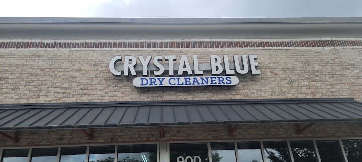 Crystal Blue Dry Cleaners storefront photo from Google