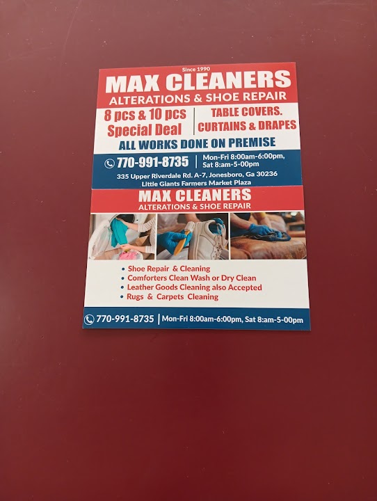 Max Cleaners & Alterations storefront photo from Google