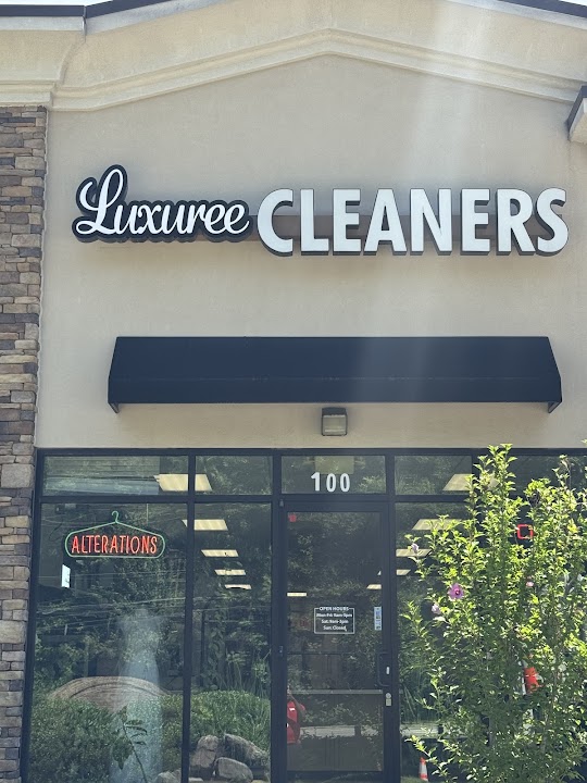 Luxuree cleaners storefront photo from Google