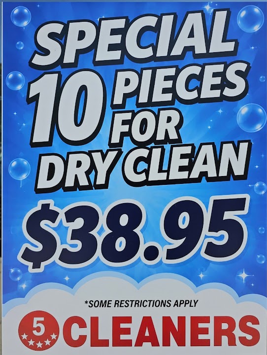 5 Star Cleaners & Alterations storefront photo from Google