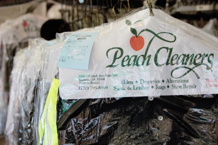 Peach Cleaners storefront photo from Google
