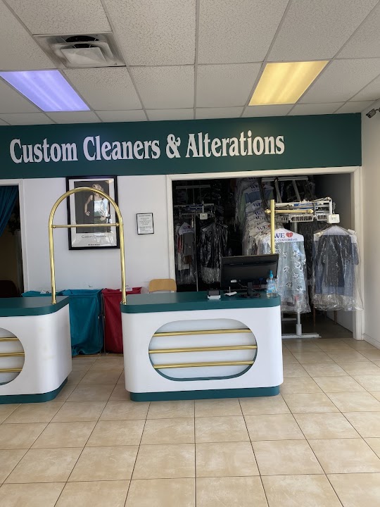 Custom Cleaners storefront photo from Google