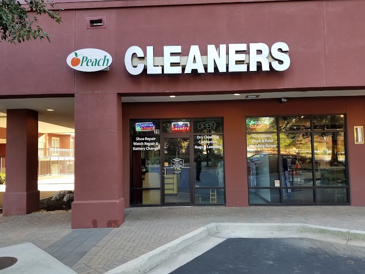 Peach Cleaners storefront photo from Google
