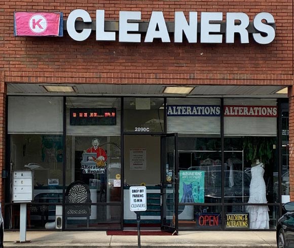 K Cleaners storefront photo from Google