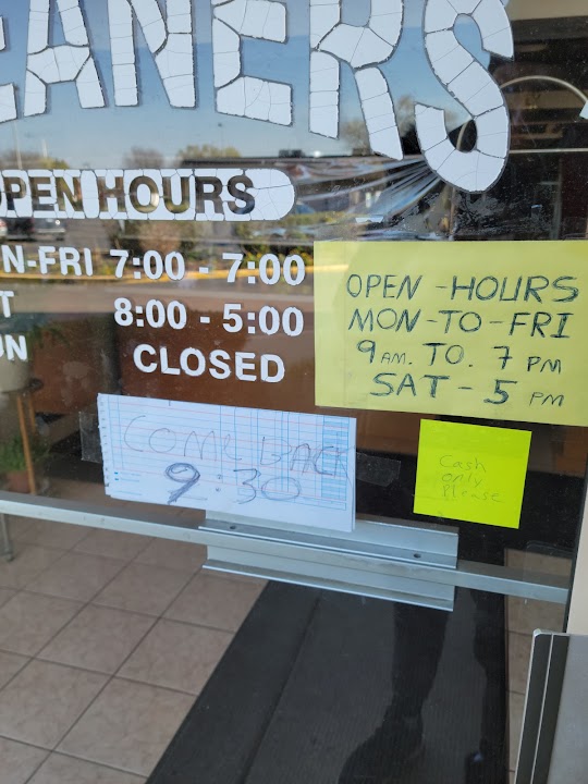 Joy Cleaners storefront photo from Google
