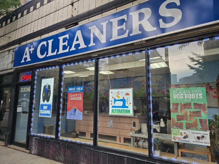 A+ Cleaners storefront photo from Google