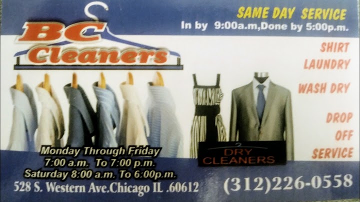 BC Cleaners storefront photo from Google