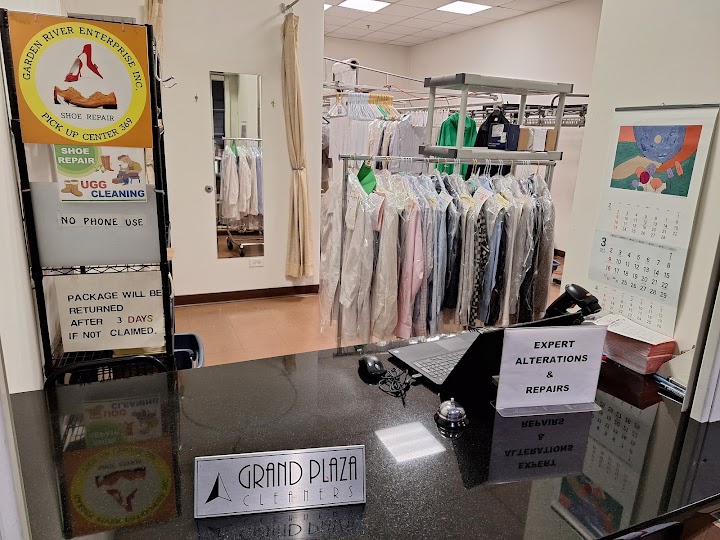 Grand Plaza Cleaners storefront photo from Google