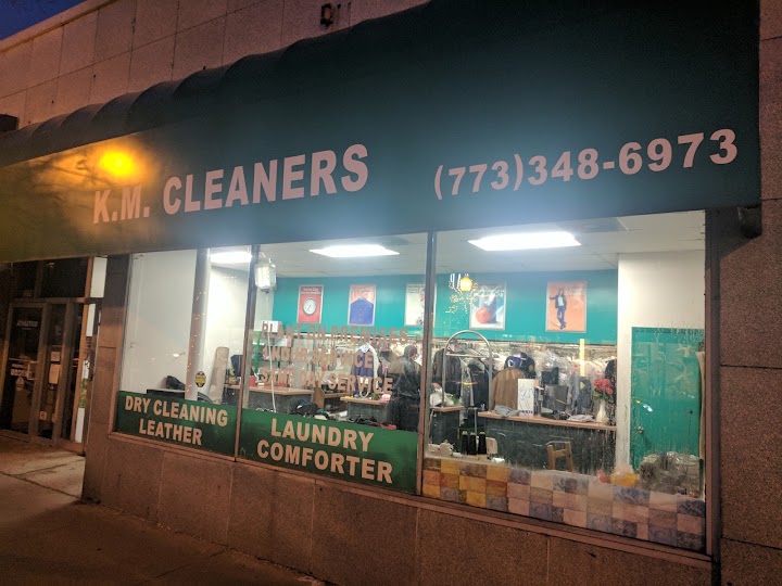 K M Cleaners storefront photo from Google
