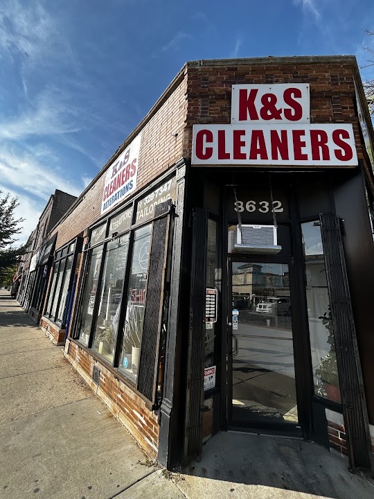 K & S Dry Cleaners storefront photo from Google