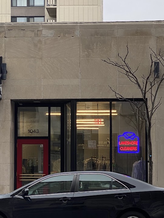 Lakeshore Cleaners storefront photo from Google