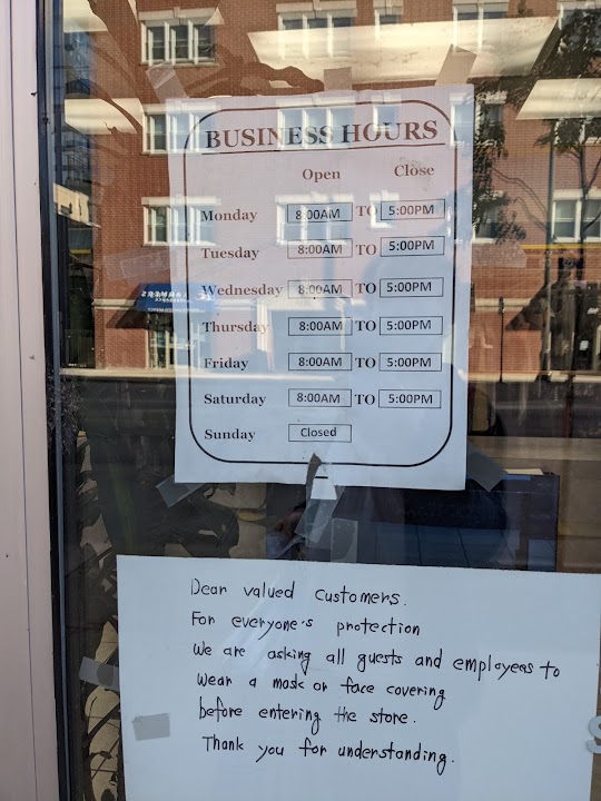 Morgan Cleaners storefront photo from Google