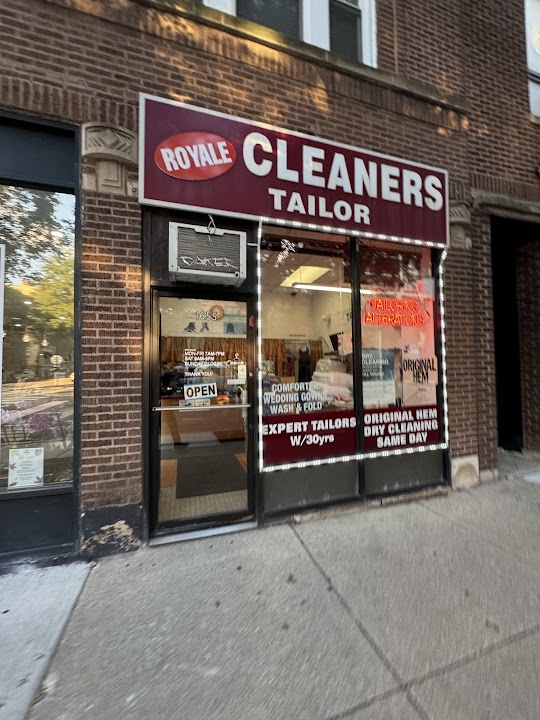 Royale Dry Cleaners storefront photo from Google