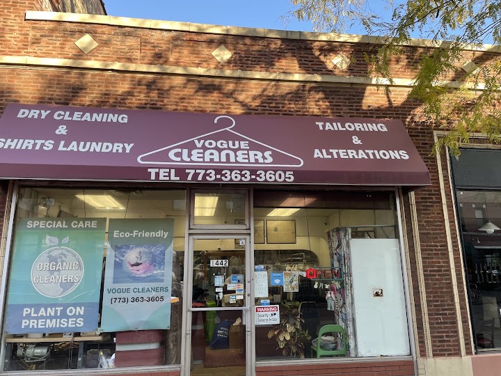 Vogue Cleaners storefront photo from Google