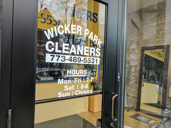 Wicker Park Cleaners storefront photo from Google