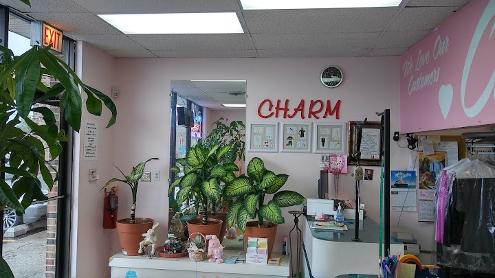 Charm Dry Cleaners storefront photo from Google