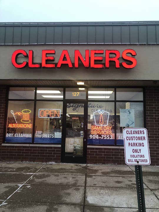 Signature Cleaners storefront photo from Google
