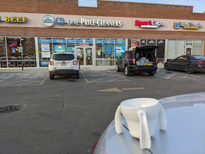 CD One Price Cleaners storefront photo from Google