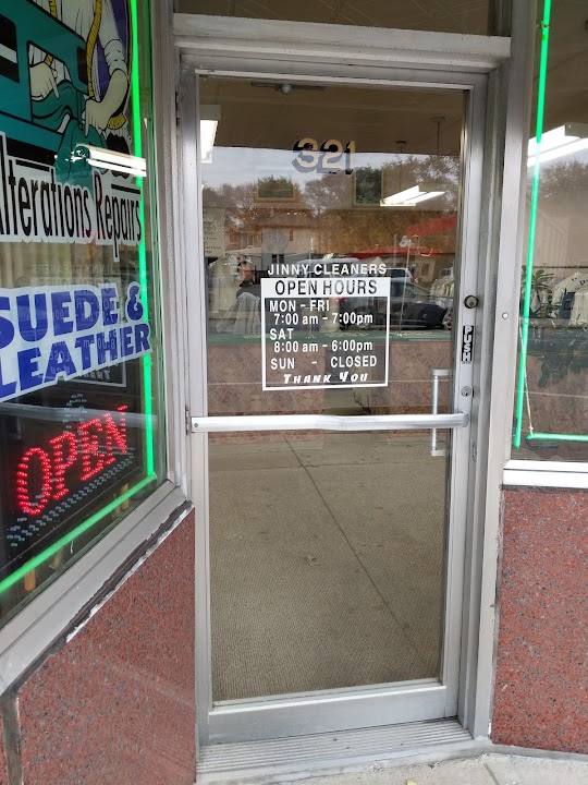 Jinny's Cleaners storefront photo from Google
