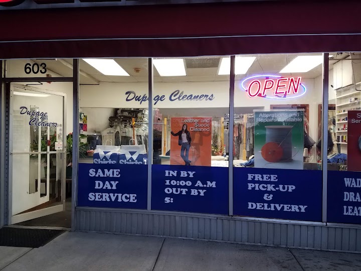 Dupage Cleaners storefront photo from Google
