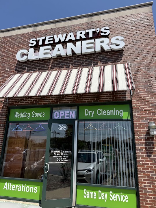 Stewart's Cleaners storefront photo from Google