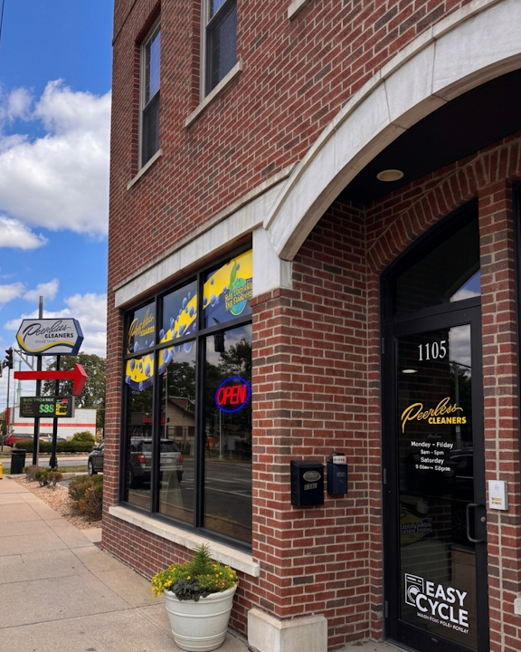 Peerless Cleaners storefront photo from Google